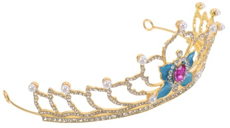 Elegantes Kronen Stirnband aus Legierung für Hochzeit und Abschlussball | Leichtes Design, Regal Elegante Form, für Bräute und Performer, Schneller Wechsel Beim Styling