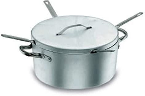 LACOR 20337 - Colador 4 Sectores Con Cacerola y Tapa Chef Aluminio 36cm