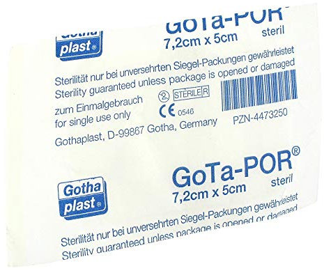 GOTA-POR Wundpflaster 5x7,2 cm steril 1 St