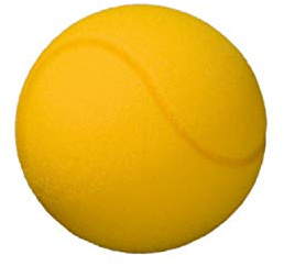 VOLLEY Schaumstoffball, Softball, Schaumstoff Spielball unbeschichtet