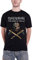 Official Iron Maiden Axe Colour T-Shirt Black