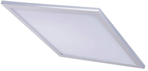 Lindby LED Panel Livel dimmbar mit Leselampe (Modern) in Alu (1 flammig,) - Bürolampe Deckenlampe Deckenleuchte Lampe Küchenleuchte