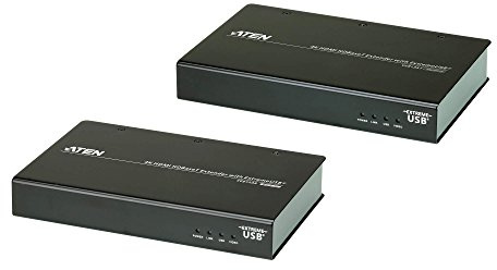 Aten VE813A HDMI Extender Extreme USB Receiver und Transmitter, 4K