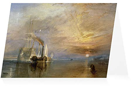 Royal Academy JMW Turner The Fighting Temeraire Art Greeting Card (17 x 12 cm)