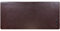 Rollbare Schreibtischunterlage aus Lederfaserstoff, ohne Kern, 81 x 31 cm, Dunkelbraun