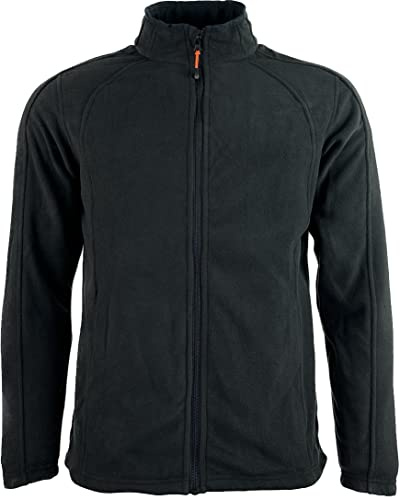 Römer Herren Fleecejacke, schwarz, wärmend