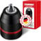 SCHWABENBACH ® Mandrino a sgancio rapido, 2-13 mm, 1/2-20UNF, per trapani e avvitatore a percussione, adattatore per mandrino