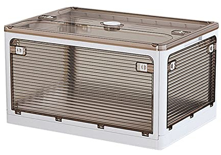 JOYBOS, Faltbare Aufbewahrungsbox, 40 l, multifunktional, Weiß