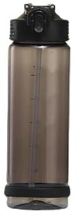 Airs Up Trinkflasche,Air-up Flasche 650ML mit 3 Stück Aromatisierten Pods,Trinkflasche mit Strohhalm, BPA-frei,Für Fitnessstudio Fitness, Schule (Schwarz)