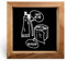 Rustikales Badezimmer-Dekor, Holzrahmen, Badezimmerregal, Dekoration, WC-Schild, Bauernhaus-Dekoration, Landhaus-Dekoration, dekoratives Holzschild, halbes Badezimmer, Dekoration für Zuhause, Büro,