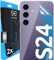 2X se® 3D SCHUTZFOLIE Rückseite Transparent für Samsung Galaxy S24,Selbstheilend, Backcover, einfache blasenfreie Installation, Ultra-Klar,Schutz vor Schmutz, Stoß-Kratzfest, aus Deutschland