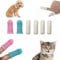 6 Pcs Dog Toothbrush Cats Finger Toothbrush, Toothbrush Kit for Pets, Finger Toothbrush for Dog and Cat Teeth Cleaning