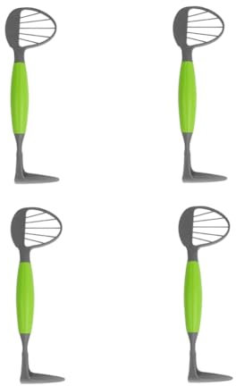 Adririv Outil d'avocat 3 en 1 Cutter pour avocat multifonctionnel Cutter pour avocat fendeuse pour fruits écraseur pour avocat