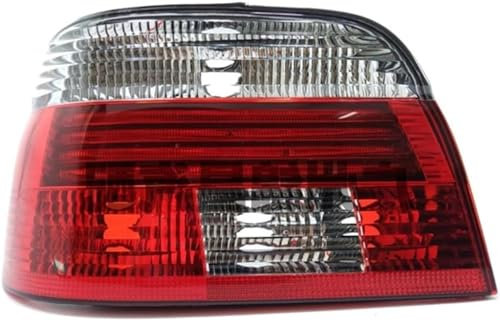 Auto Rücklicht Auto Rücklicht Hinten Stoßstange Service Bremse Blinker Umkehr Rücklicht Montage Für BMW 5 Für Serie E39 1998-2003 Rückleuchte(Red-White Right)