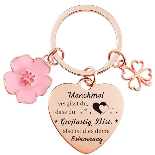 Geschenke für Frauen & Teenager Mädchen 9 10 11 12 13 14 Jahre, Schlüsselanhänger Geburtstagsgeschenk für Frauen, Geschenke für Kommunion Konfirmation, Ostergeschenke, Geschenk Valentinstag für Sie
