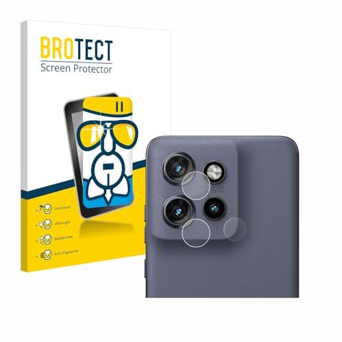 brotect Glass Screen Protector Film compatible with Motorola Edge 50 Neo (ONLY Camera Lens) - Glass-Foil Protection [Scratch Resistant, High Clarity]