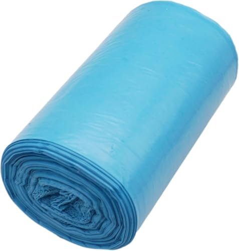 Abio Müllbeutel Müllsäcke Abfallsäcke Abfallbeutel Mülltüte für Gastronomie Industrie Produktion Büro Bau (120L Blau, 25 Stück)