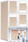 Brillant® Premium Plissee ohne Bohren zum Kleben, Plisseerollo mit Aluminium-Klebeleiste | Sonnenschutz & Sichtschutz für Fenster & Balkontür | Beige - Sand | 80 x 210 cm (BxH)