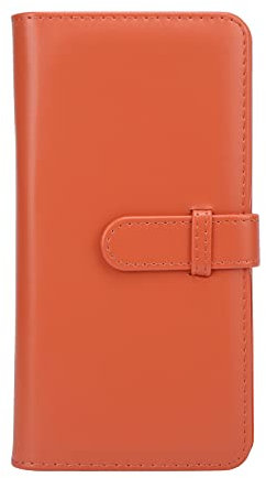 Mtlavish pu Cover Foto Album 80 Taschen sammeln Baby -Wachstumserinnerungen für SQ1/SQ20/SQ10/SQ6/SP -3 (Orange)