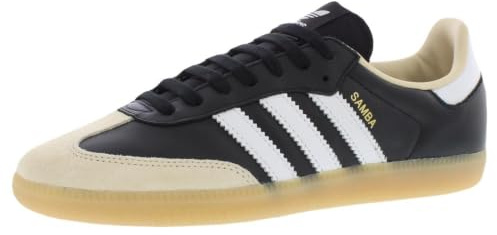adidas Samba OG Mens Lifestyle Shoes (Off White/Core Black/Gum 3) Size 11 | Casual Shoes
