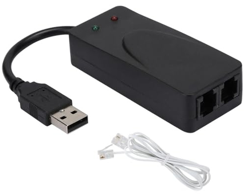 Adaptateur USB 2.0 56 K externe pour modem de données de fax