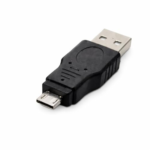 Harrista USB 2.0 Adapter – USB-A Male to Micro-USB Male Converter for Charging & Data Transfer
