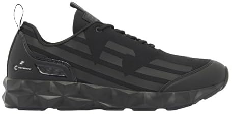 EA7 Emporio Armani Ultimate C2 Kombat Core Triple Black US26EA05 X8X217 XK433 MC061 Sneaker, Schwarz , 41 1/3 EU