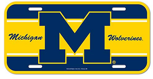 Wincraft NCAA University of Michigan Nummernschild, 15,2 x 30,5 cm