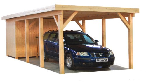 AS Palmako Geräteraum für Carport Karl 2