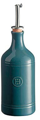 Emile Henry Eh970215 Huilier Céramique Bleu Feu Doux 7,5 X 7,5 X 17,5 cm