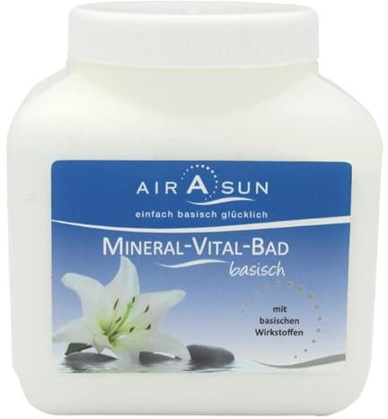 Basenbad Mineral Vital Bad 1100 g - mit Calcium und Magnesium-Citraten