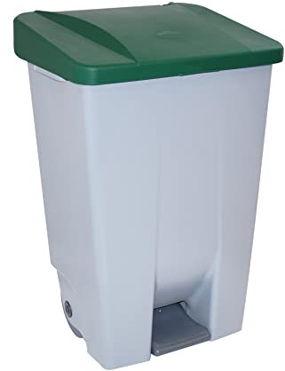 Denox DEN046 Contenedor Selectivo 80 litros, Verde, 490x415x735 mm