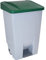 Denox DEN046 Contenedor Selectivo 80 litros, Verde, 490x415x735 mm