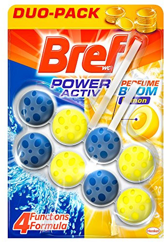 Bref Power Activ Duplo Zitrone Korb WC-Paket 2 x 50 gr – Total: 100 gr