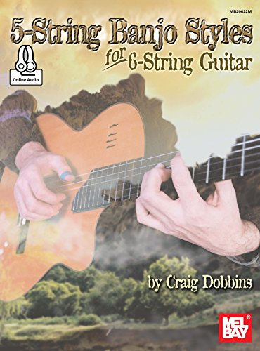 5-String Banjo Styles for 6-String Guitar (English Edition)