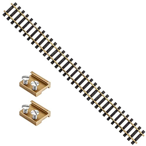 ML-Train Gleis gerade 90 cm mit Schraub-Verbinder - 1 Stück - mit Allen Spur G Gleissystemen kombinierbar
