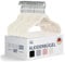 Blumtal Kleiderbügel 100 Stück - Kleiderbügel Samt 360° drehbar und belastbar - Kleiderbügel rutschfest und platzsparend - Kleiderbügel Weiss mit Samtbezug - Samtbügel stabil - Velvet Hangers in Weiß