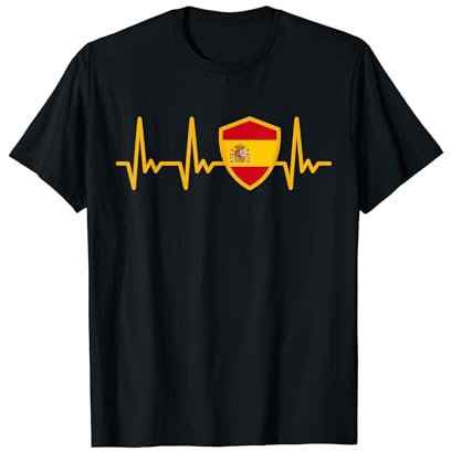España 2024 Bandera de España Spain Latido Orgulloso Camiseta
