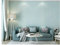 ZZDXL Duck Egg Blue Wallpaper - 3D Embossed Non-Woven for Bedroom, Living Room, Kids