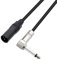 PNGKNYOCN Câble à Angle Droit 6,35 mm Mono Vers XLR 3 Broches, 90 Degrés 1/4 Mâle Vers XLR Pour Boîte de Son, Microphone, Amplificateur de Puissance (50 cm)