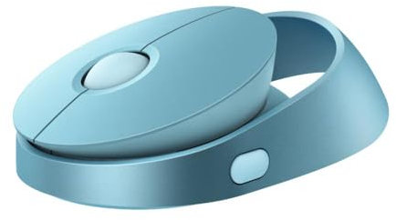 Rapoo Ralemo Air 1 kabellose Maus wireless Mouse 1600 DPI Sensor umweltfreundlicher wiederaufladbarer Akku ergonomisch für Links- und Rechtshänder PC & Mac - blau