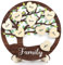 ANHUIB Famille Décorations,Plaque Bois Personnalisé nom de Famille,Maison Enseignes Décoratifs,Bois Arbre Généalogique Décoration Maison,Idée Cadeau Nouvelle Maison,Cadeau Personnalisé Grands-Parents