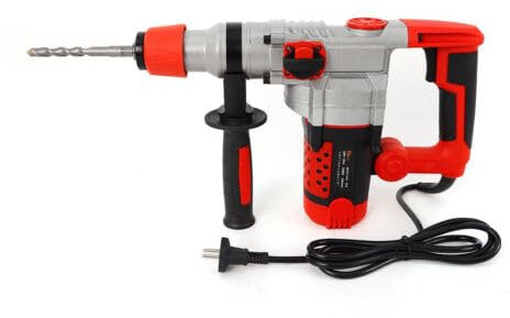 Electric Hammer Drill, Electric Drill Power Drill Electric Rotary Hammer Drill Demolition Concrete Breaker Hammer, Electric Powerful Hammer Pick Drill for Wall Drilling, Wall Grooving, 220V