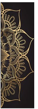 Fridge Stickers to Cover Full Doors 3D Black Gold Self Adhesive Refrigerator Door Sticker Professional Vinyl Wallpaper 60X150CM