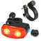 URPRO Tail Light Bike Taillight Lamp Cycling Light Bicycle Wheel Fork Magnetic Induction Self-powered