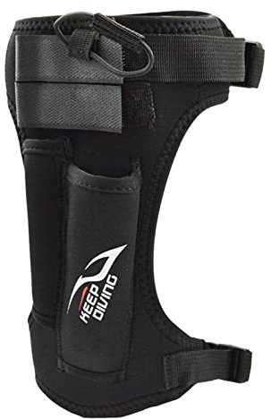 Tauchklingenscheide – Tauchbeinschneider-Set, Tauchklingenholster | Tauchen Edelstahl Tauchklingen-Set, rutschfeste Unterseite, feste Klinge, Holster zum Schnorcheln, Outdoor-Tauchen