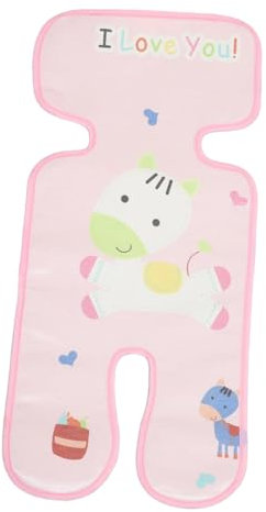 UPKOCH Kühlmatte Für Kinderwagen Kinderwagen-eisseidenmatte Kinderwagen-kühlkissen Kinderwagen-kühlmatte Atmungsaktiv Hautfreundlich Cartoon-muster-design Leicht Und Tragbar