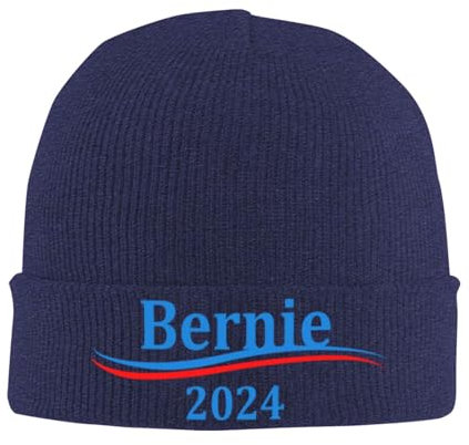 Strickmütze Bernie 2024 Beanie Mütze Daily Wintermütze Weich Beanie Hut Für Running Camping Alle Jahreszeiten