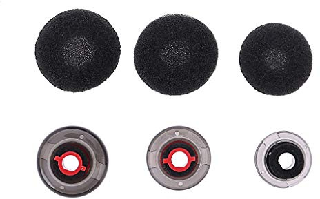 3 gommini di ricambio in silicone per cuffie auricolari di ricambio S/per M/L per cuffie 5200