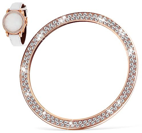 Hemobllo Uhrenschutzring Männer Diamantuhren Stopper Luft Sinn Lackiert Displayschutzfolie Ansehen Band Uhrengehäuse Zubehör Sense-ladegerät Gadget Automatisch Fenster Fall Rostfreier Stahl